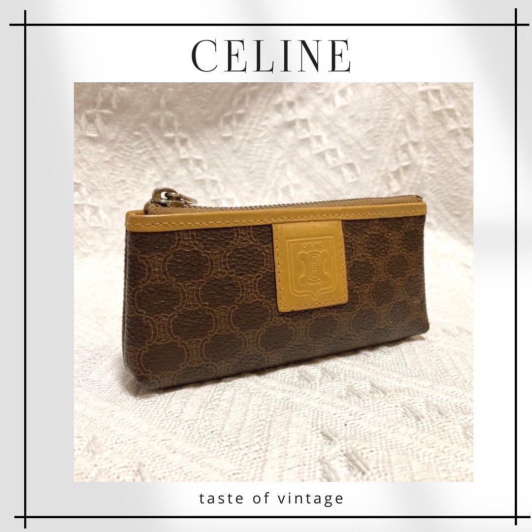 Celine Vintage Coin Case Purse 長型老花散紙包– Taste of Vintage