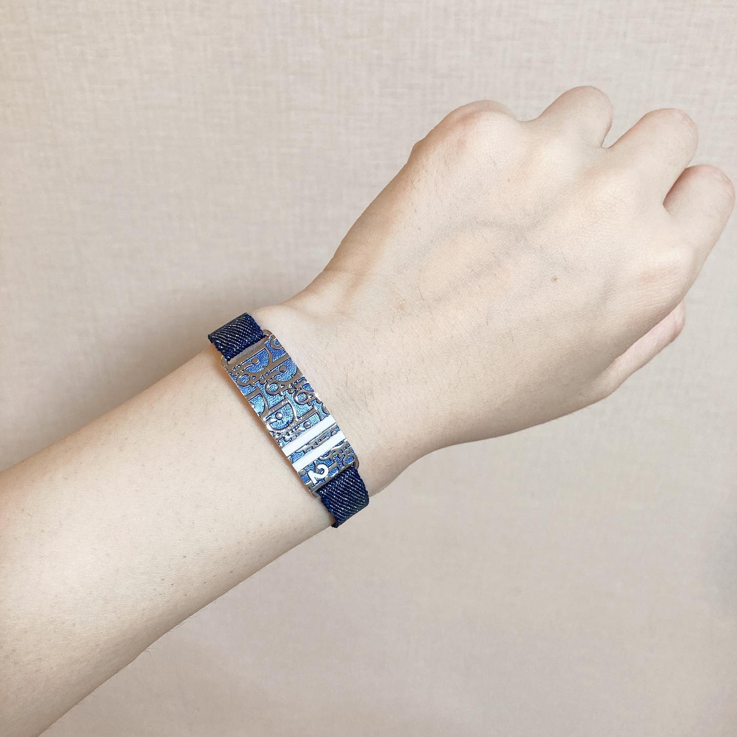 Christian Dior Oblique Tag Bracelet 手帶