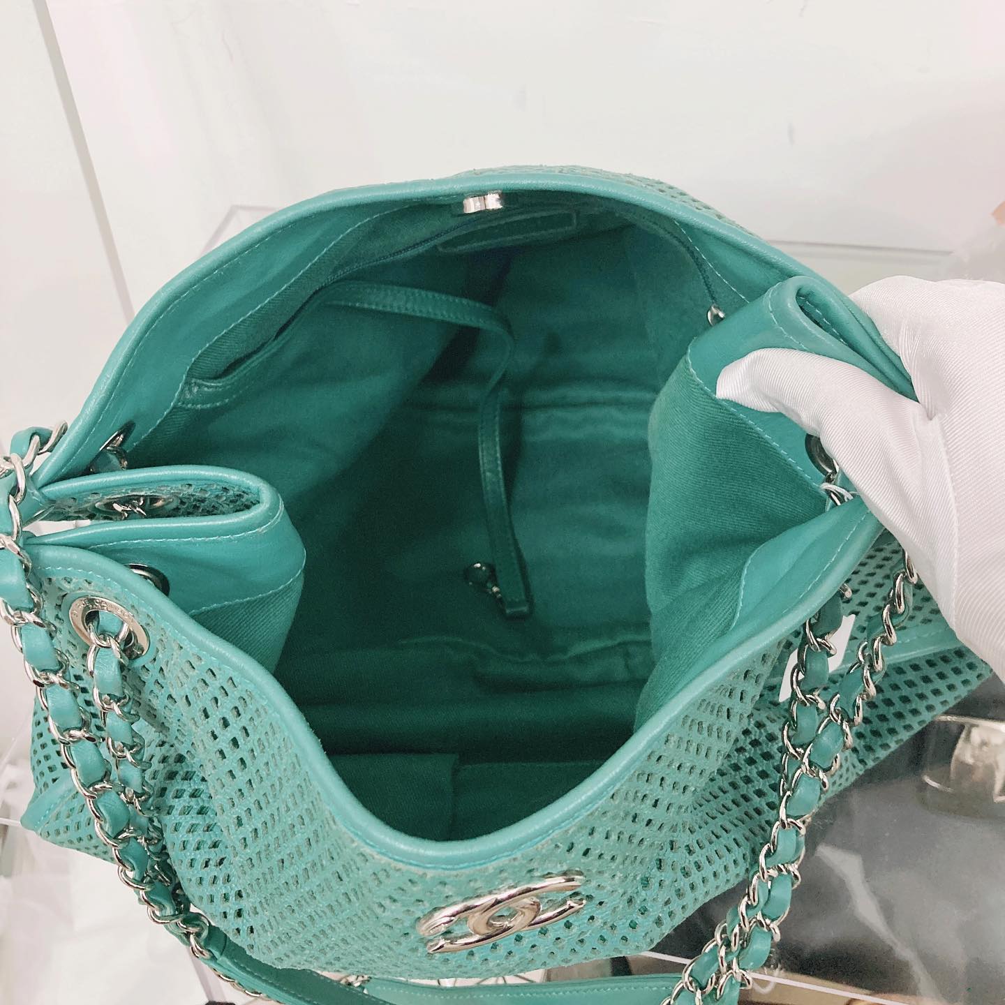 Chanel Leather Bag (Green) 牛皮手袋