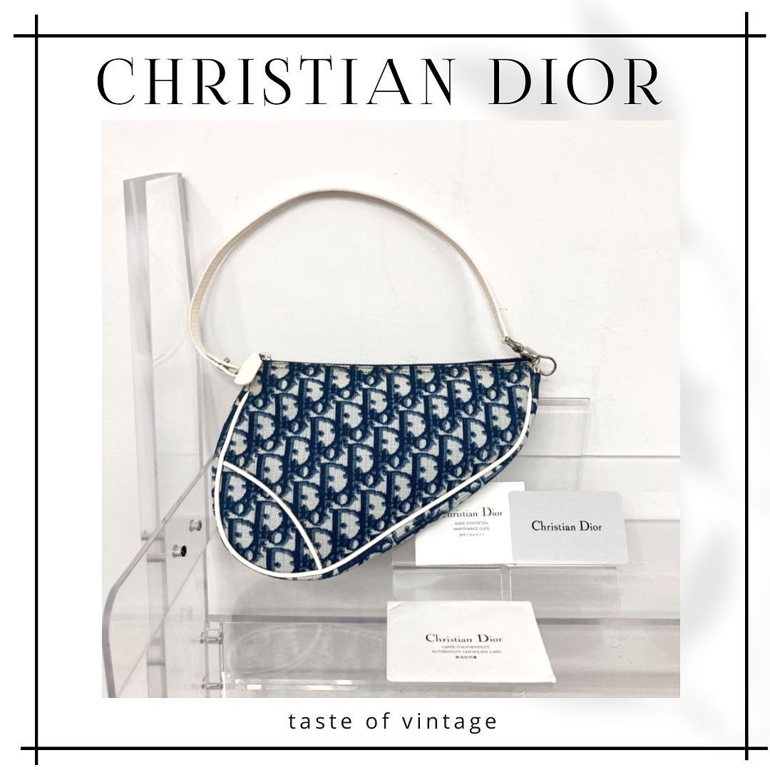 Christian Dior Saddle Bag (PVC) 馬鞍包
