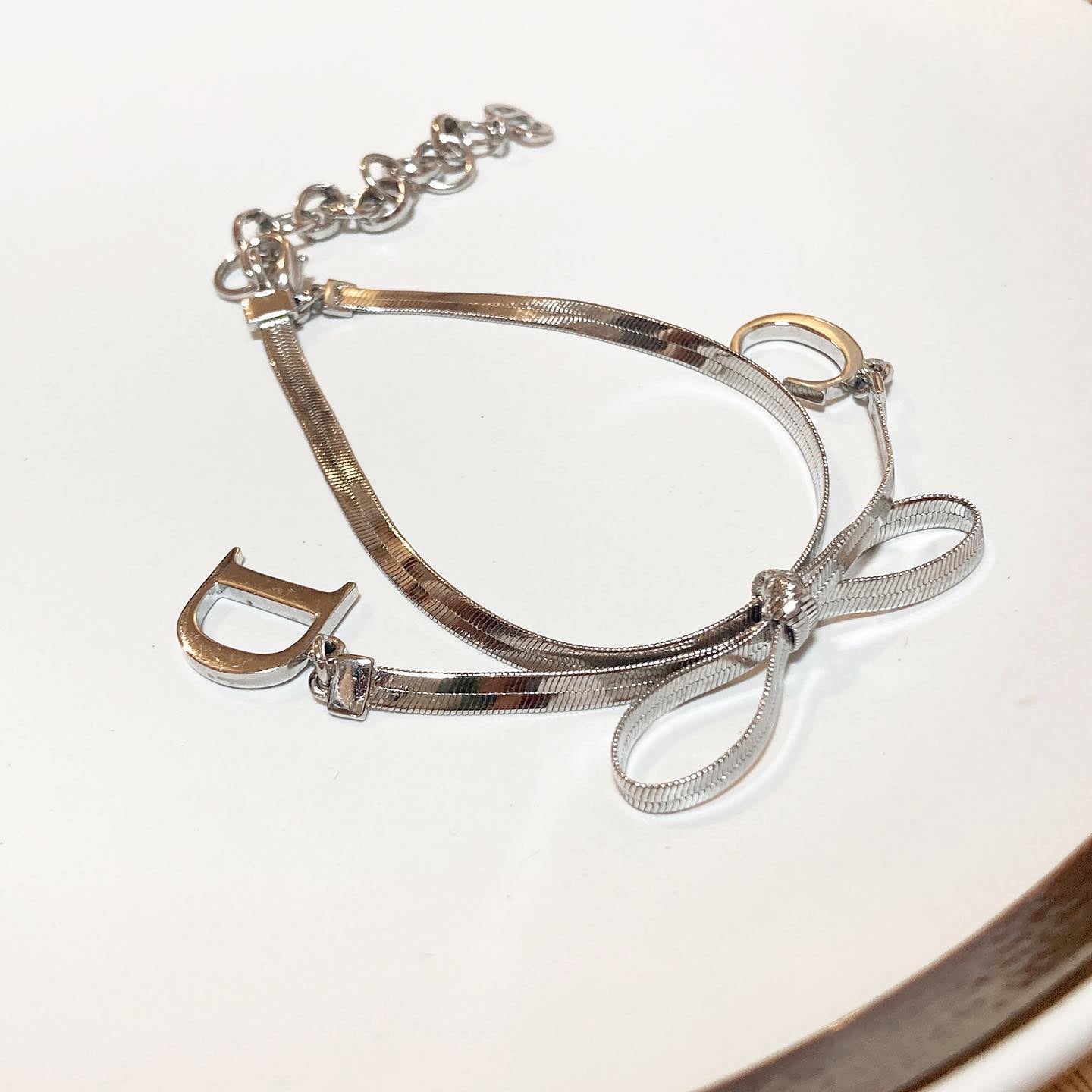 Christian Dior Ribbon Bracelet 蝴蝶結手鍊