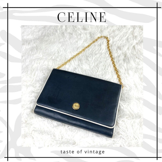Celine Handbag 金扣斜孭袋