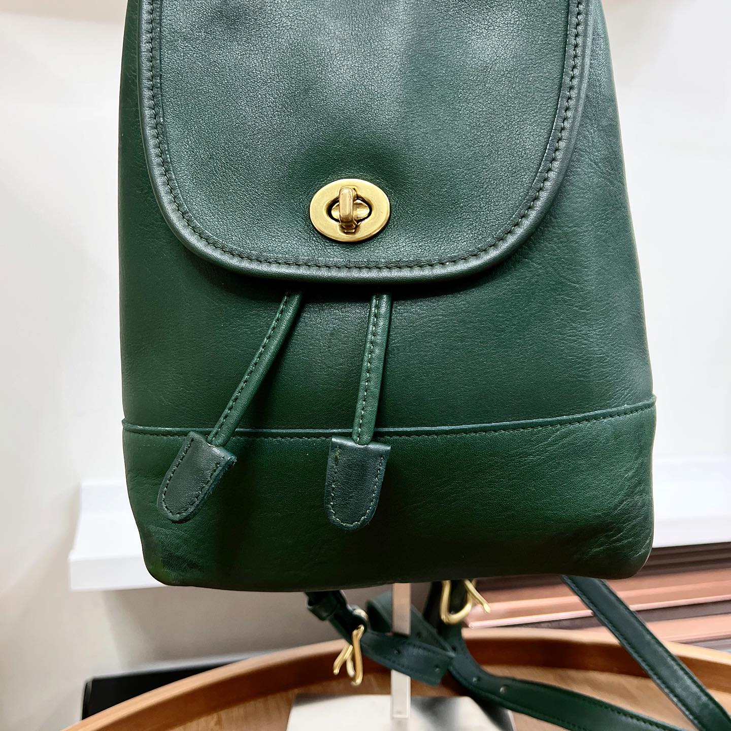 Coach Leather Backpack 真皮背囊