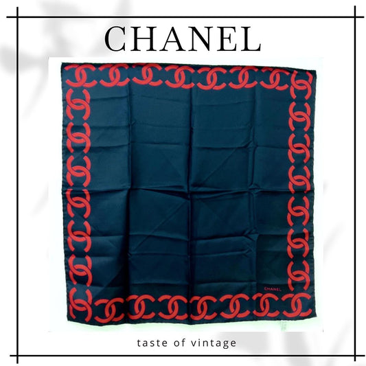 Chanel 100% Silk Scarf 真絲大絲巾