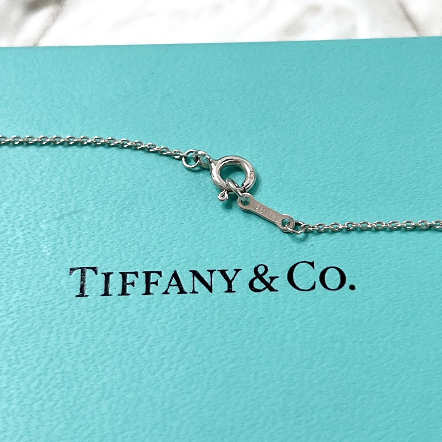 Tiffany & Co. 925 純銀頸鏈 (十字)