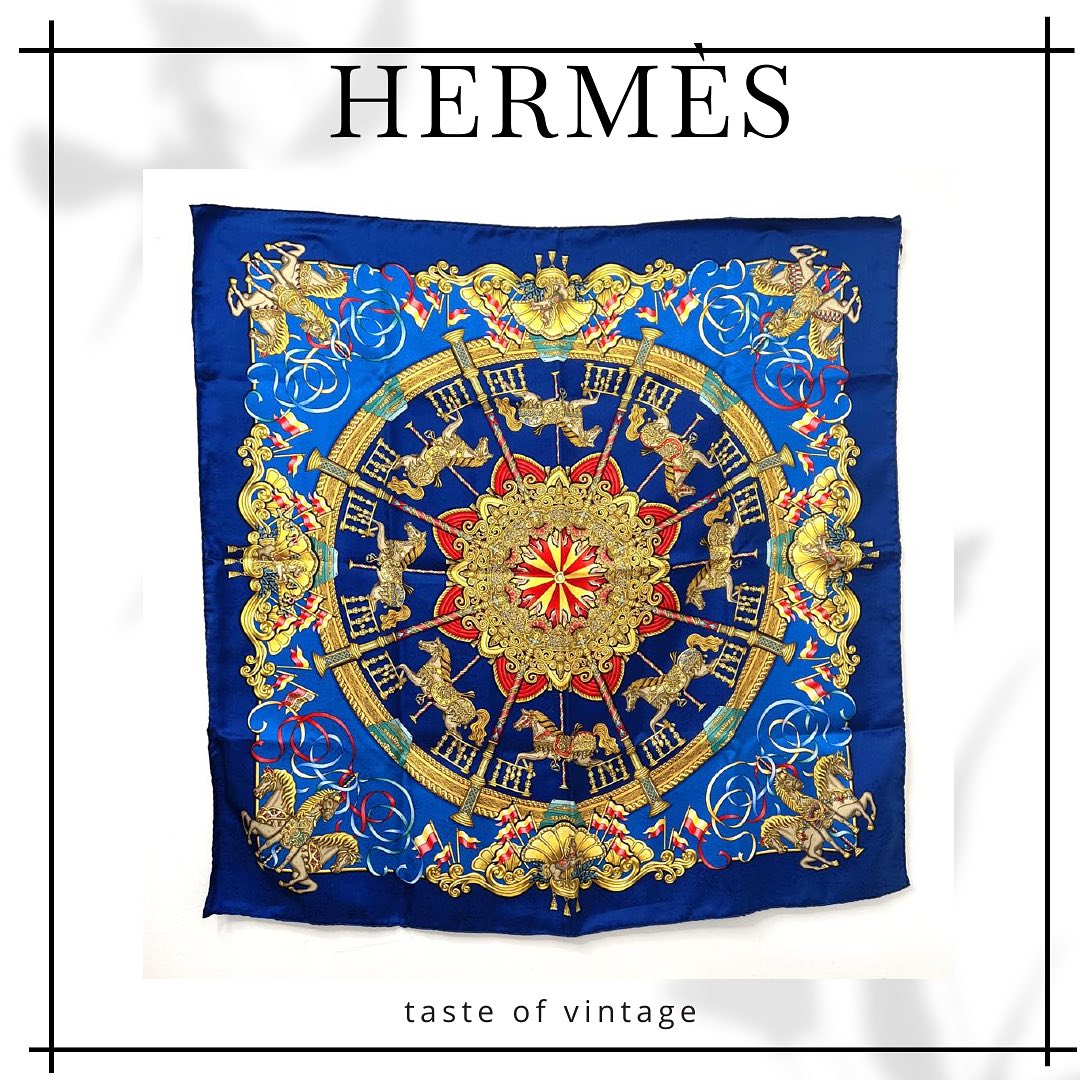 Hermès 100% Silk Scarf 真絲大絲巾