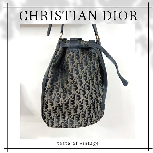 Christian Dior Oblique Trotter 老花水桶袋