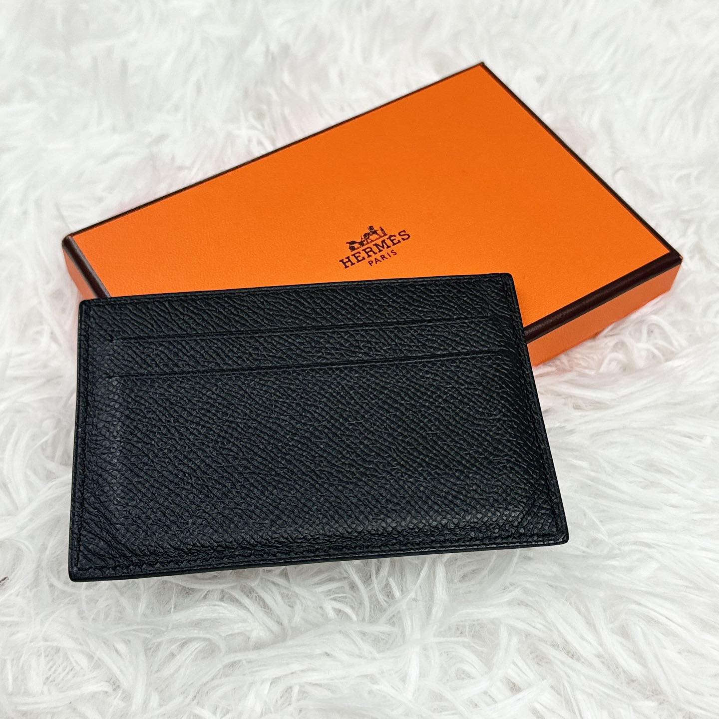 Hermès Cardholder (epsom) Y刻印