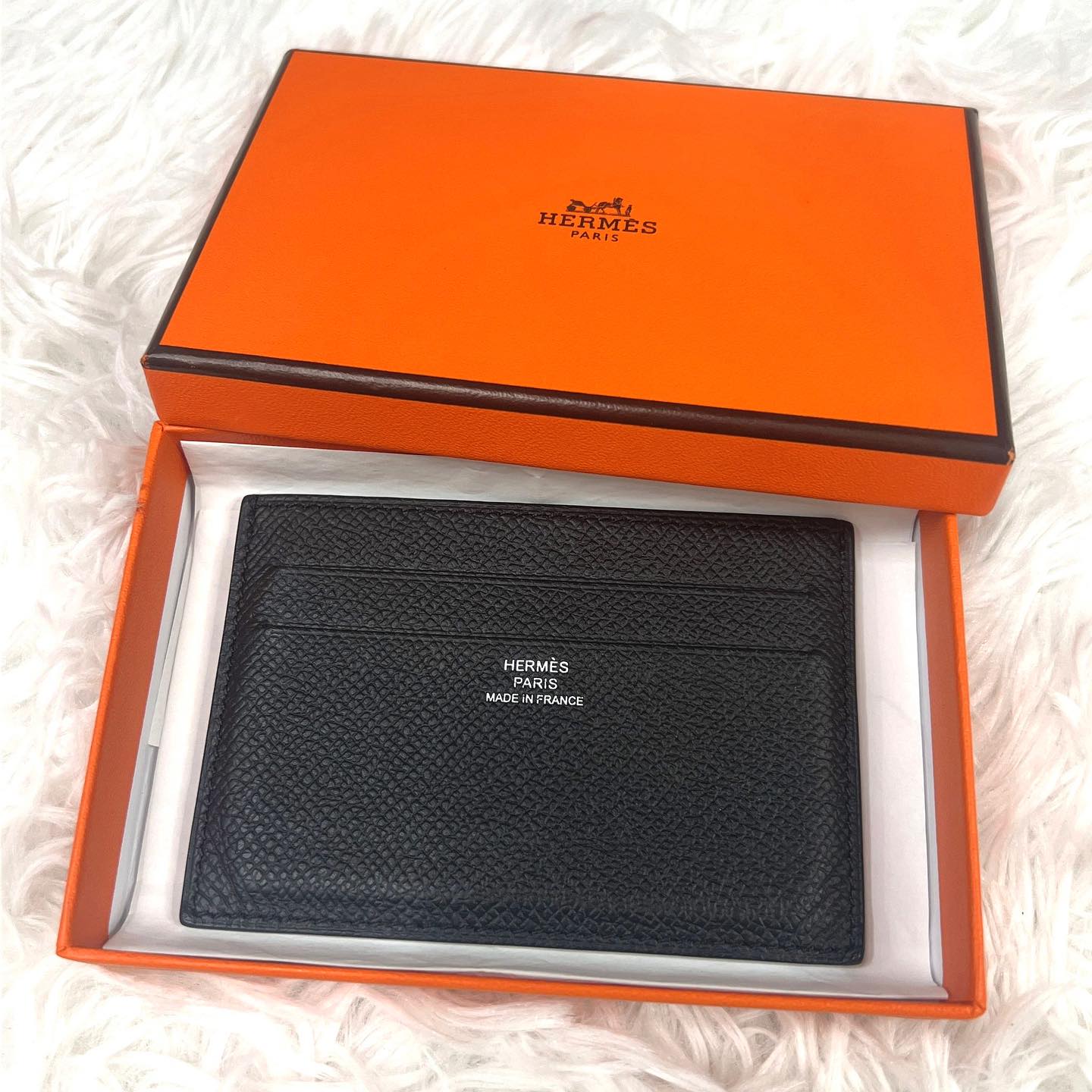 Hermès Cardholder (epsom) Y刻印