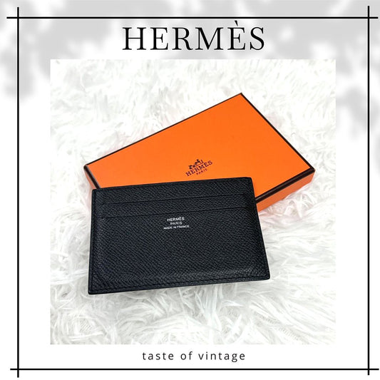 Hermès Cardholder (epsom) Y刻印
