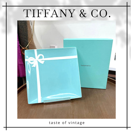 Tiffany & Co. Plate 經典蝴蝶結餐碟