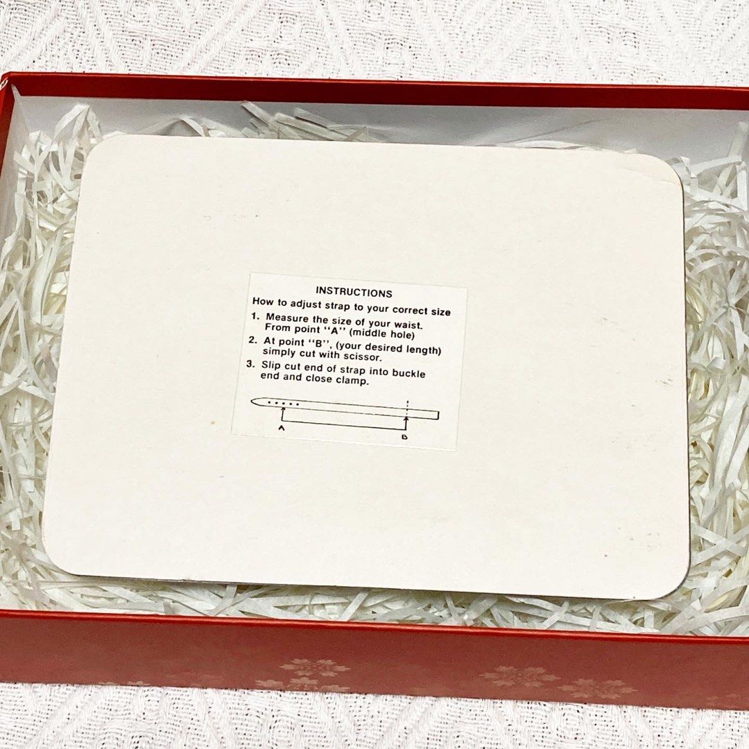 Christian Dior Four-in-One Belt Gift Set 皮帶