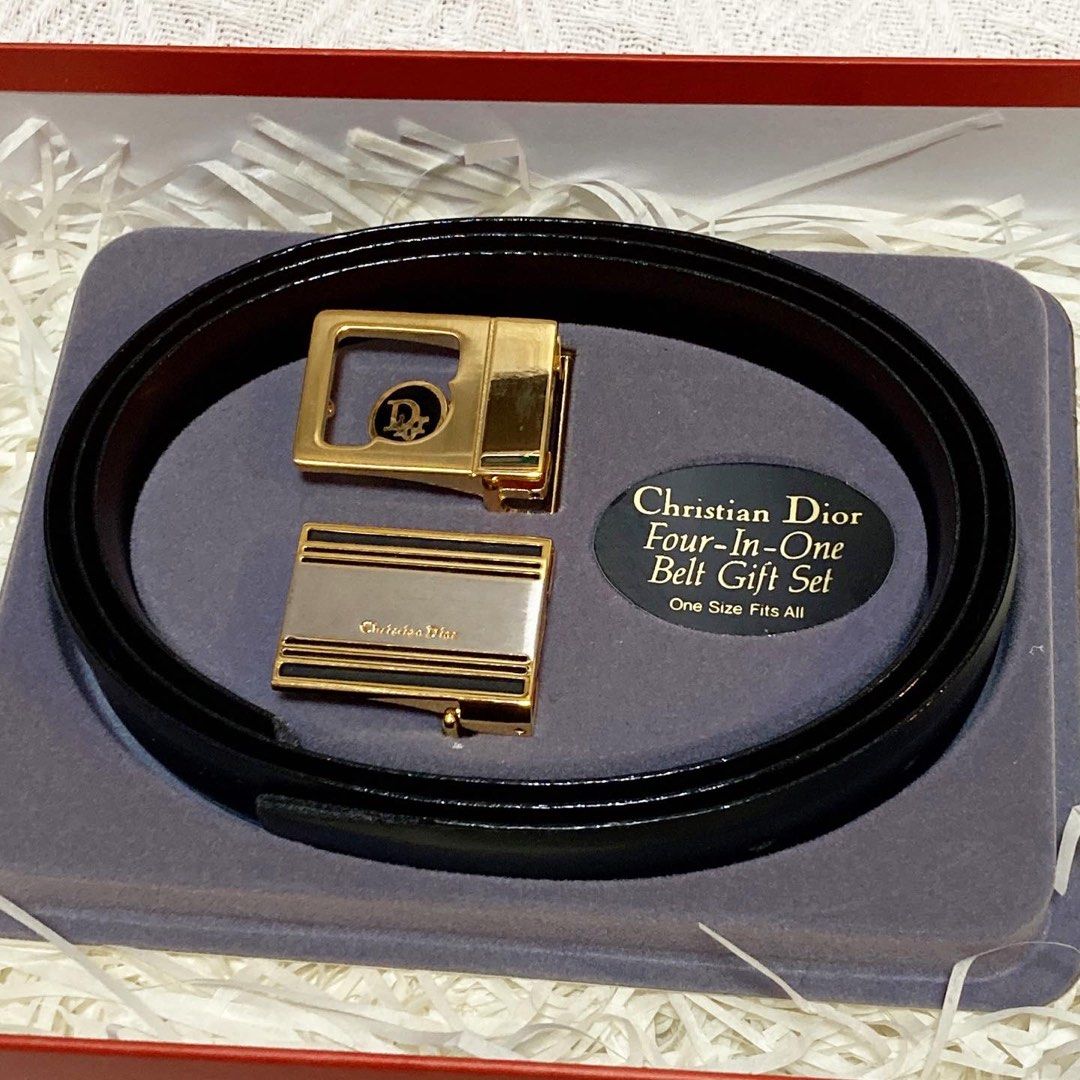 Christian Dior Four-in-One Belt Gift Set 皮帶