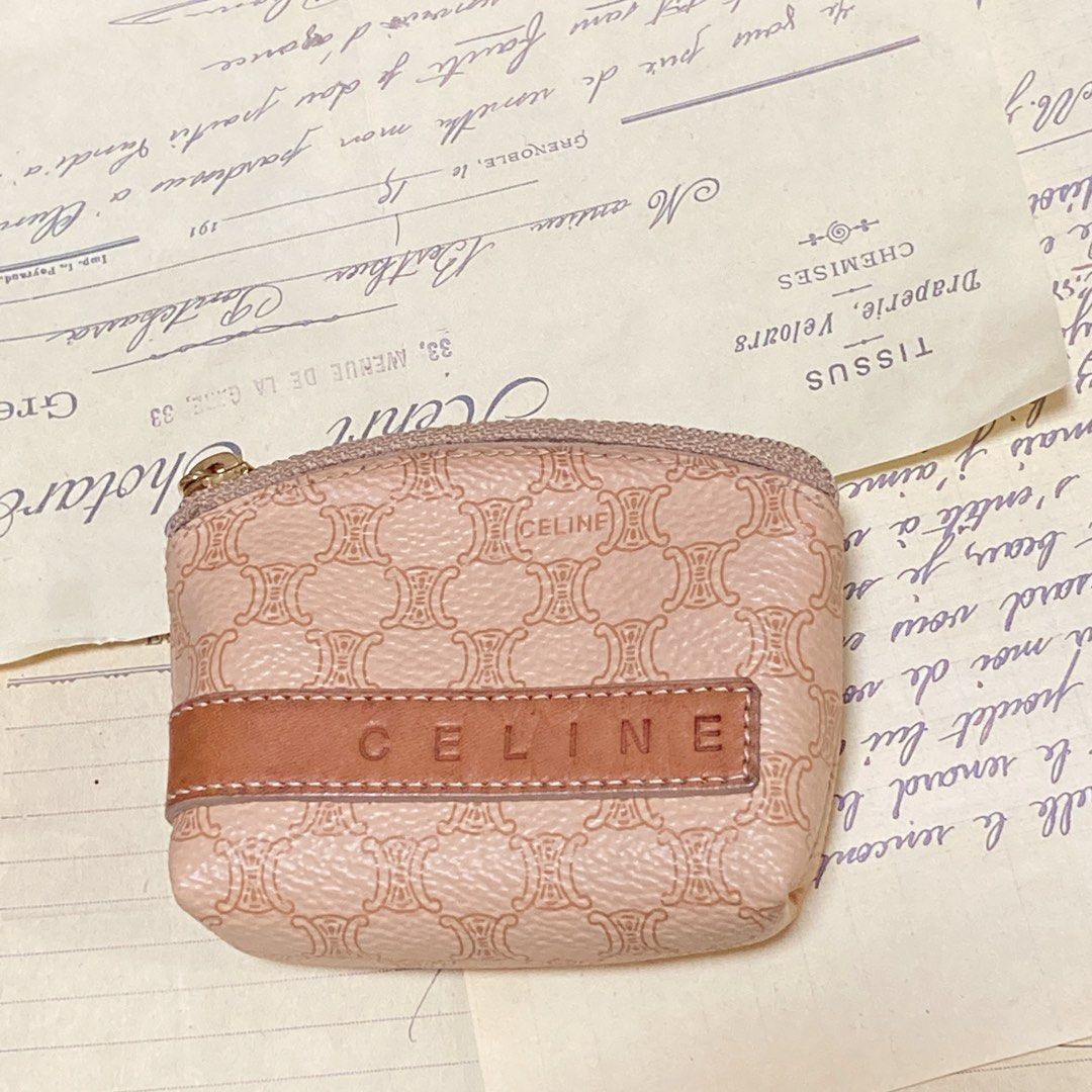 Celine Vintage White Coin Purse 散紙包