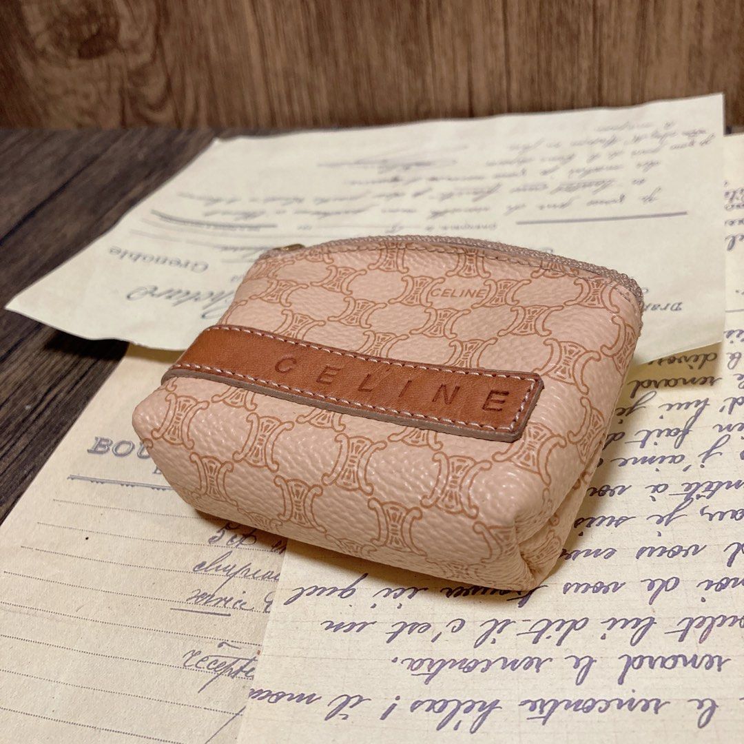 Celine Vintage White Coin Purse 散紙包