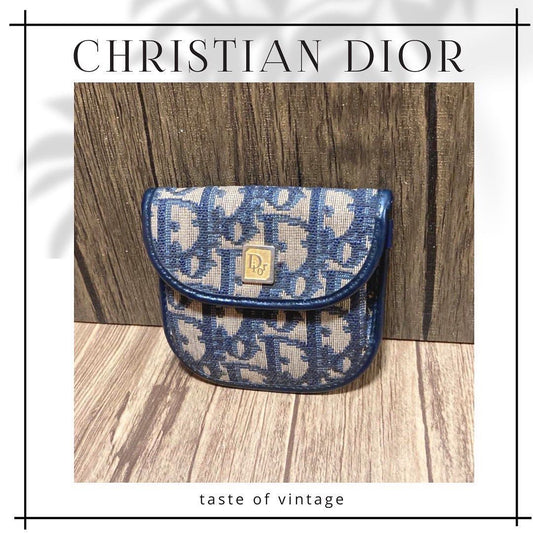 Christian Dior Oblique Coin Bag 老花兩折散紙包