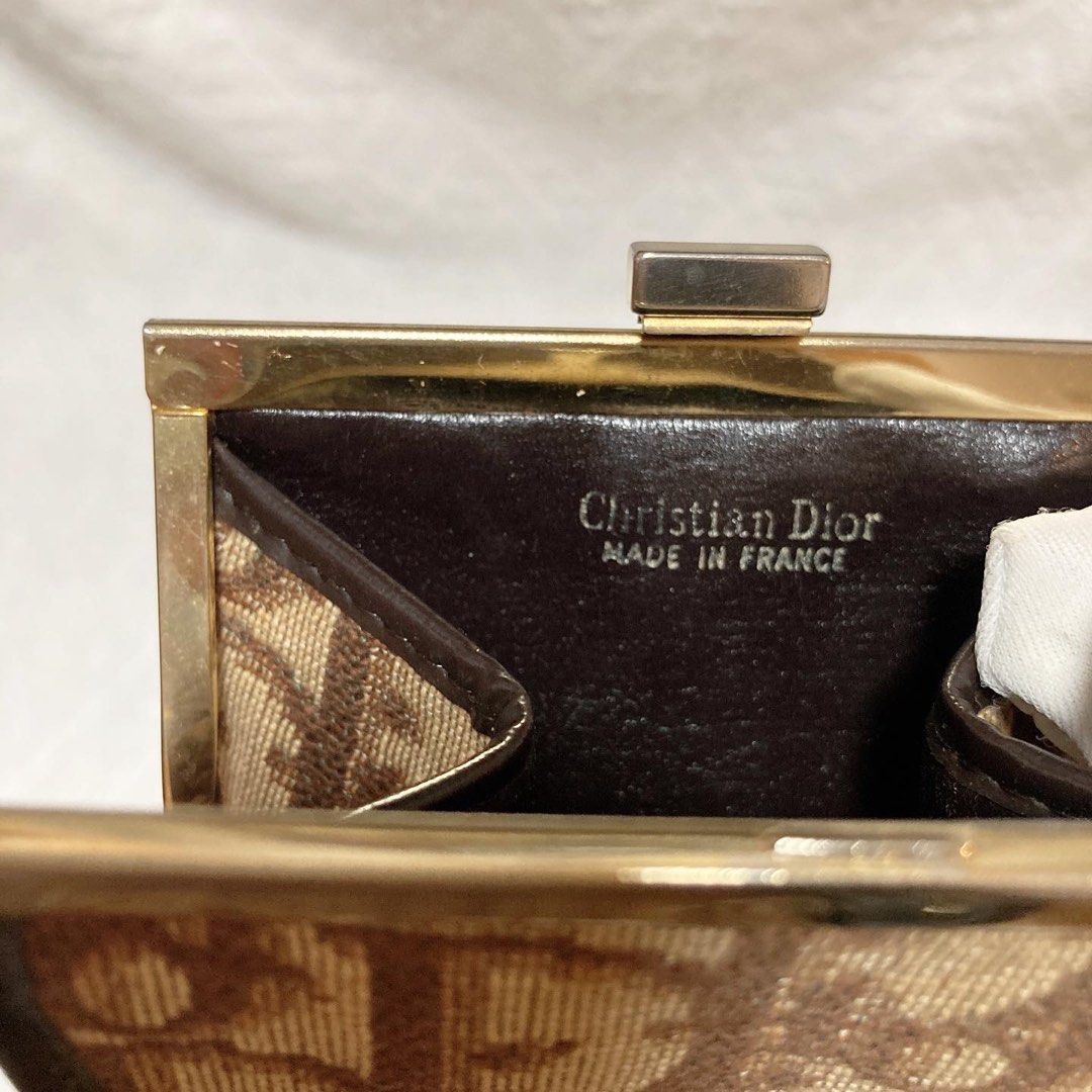 Christian Dior Oblique Coin Bag 老花口金散紙包