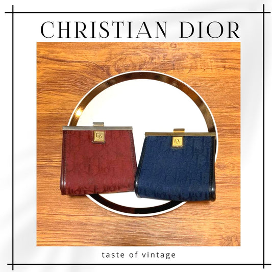 Christian Dior Monogram Oblique Coin Purse CD 經典老花絲綢散紙包