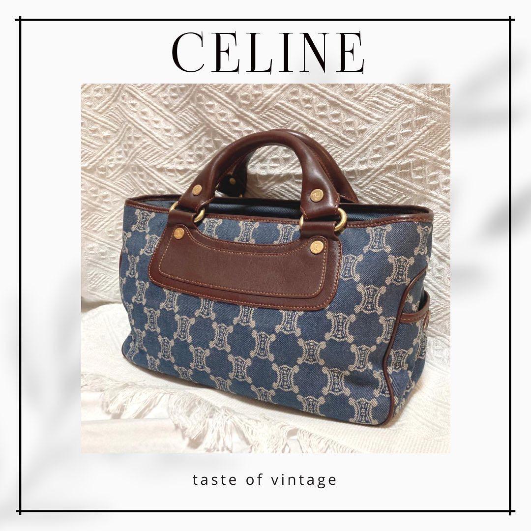 Celine Leather Boogie Bag (Denim) 經典牛皮手提包 (牛仔布)