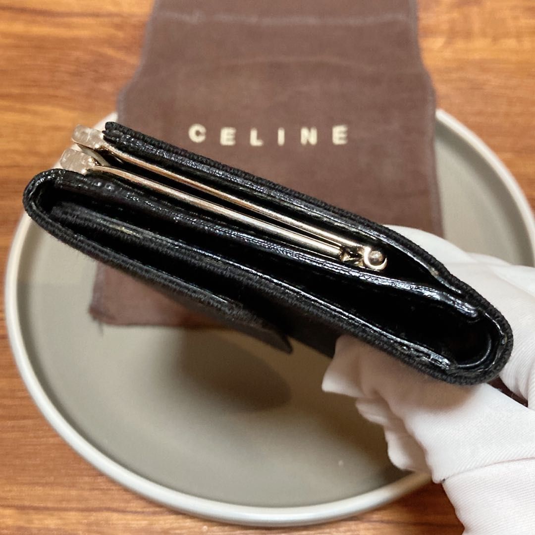 Celine Vintage Bifold Black Wallet 黑色兩折銀包
