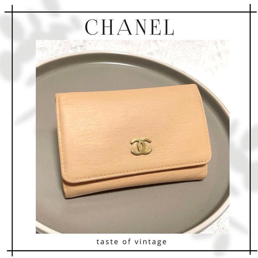 Chanel Beige Key Case 奶茶色鎖匙包