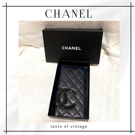 Chanel CC Black Long Wallet 黑色長銀包