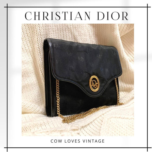 Christian Dior Black Crossbody Bag 黑色斜孭袋