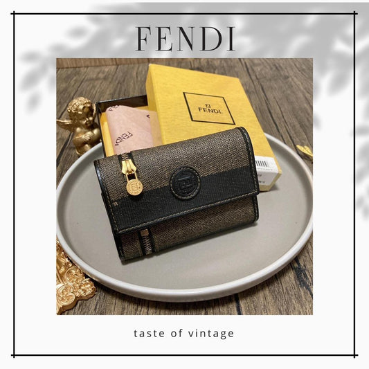 Fendi Vintage Coin & Kay Case 鎖匙包