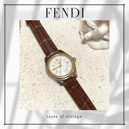 Fendi Vintage Quartz Watch (210L) 中古石英手錶