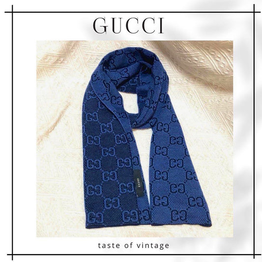 Gucci 100% Lana Verginem Scarf 100%羊毛頸巾
