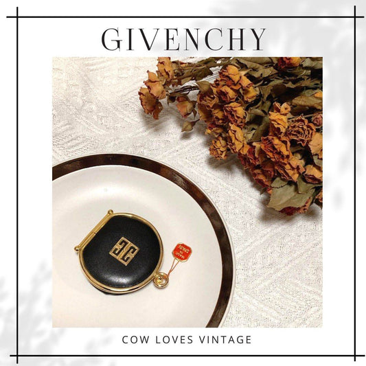 Givenchy Vintage Coin Bag Case Purse 圓形散紙包